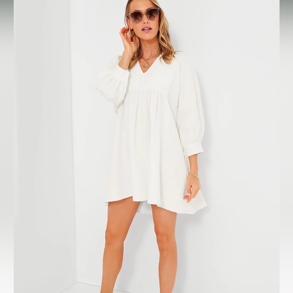 NWT White Gauze Millie Dress